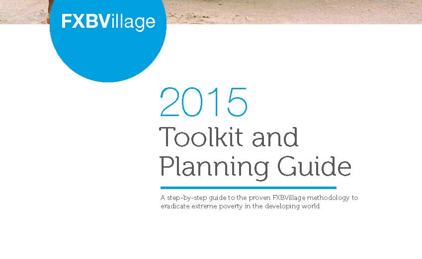 Couverture : FXBVillage Toolkit and planning guide